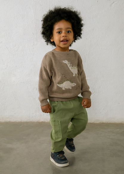 Infant Boy Dino Overshirt