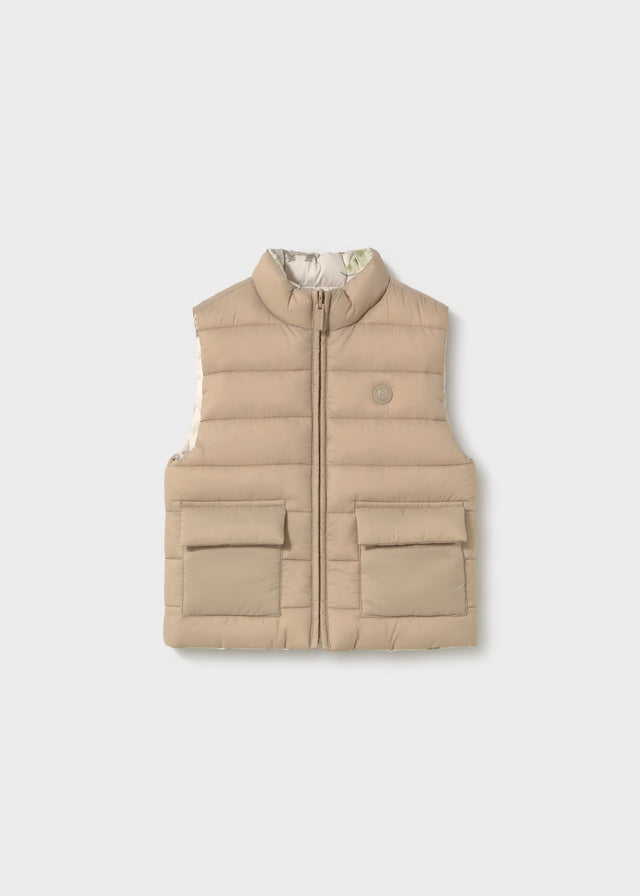 Infant Boy Dino Reversible Vest