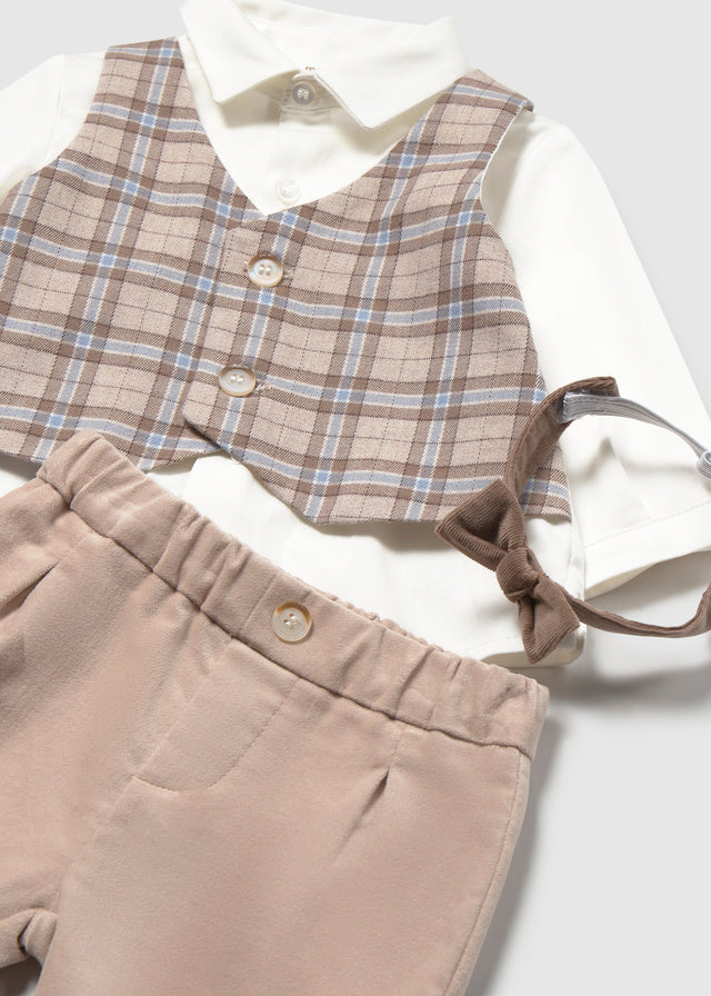 Infant Boy Vest and Trouser Set