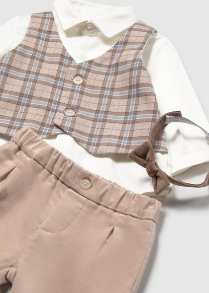 Infant Boy Vest and Trouser Set