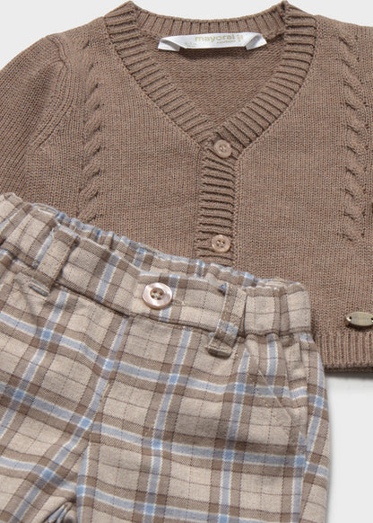 Newborn Boy Dressy Pant Set