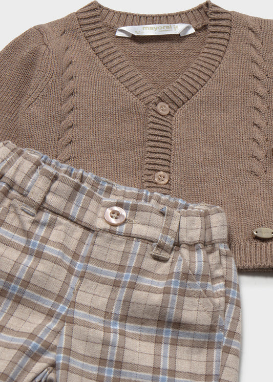 Newborn Boy Dressy Pant Set
