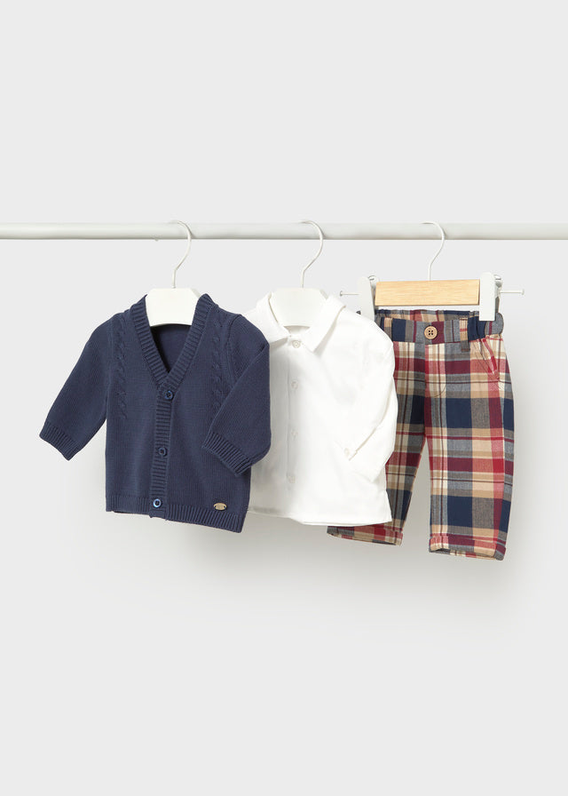 Newborn Boy Dressy Pant Set