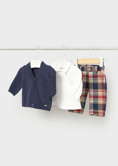 Newborn Boy Dressy Pant Set