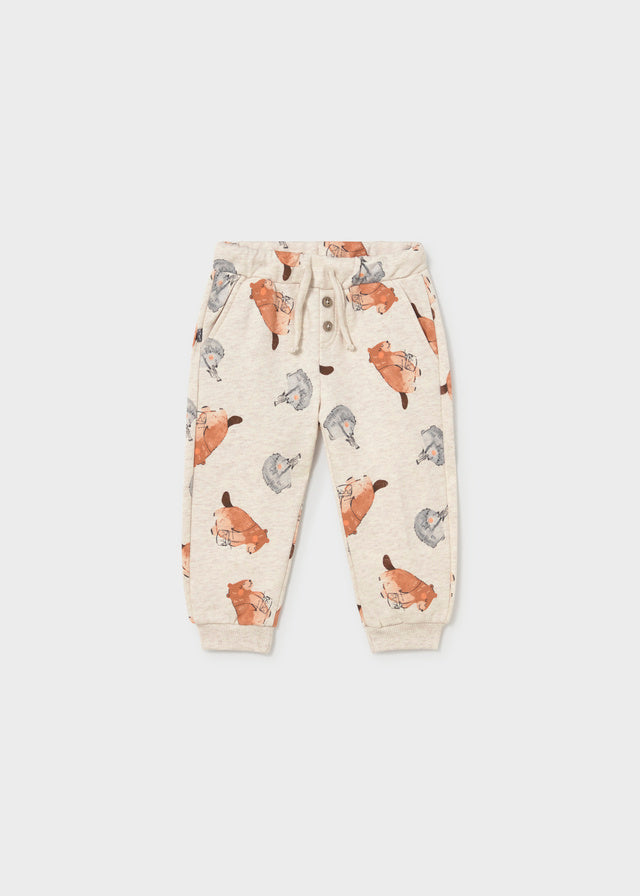 Infant Boy Patterned Pants