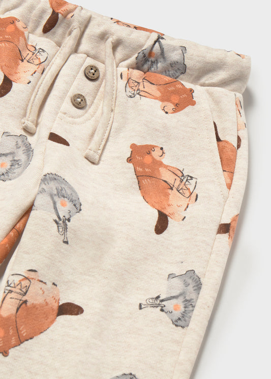 Infant Boy Patterned Pants