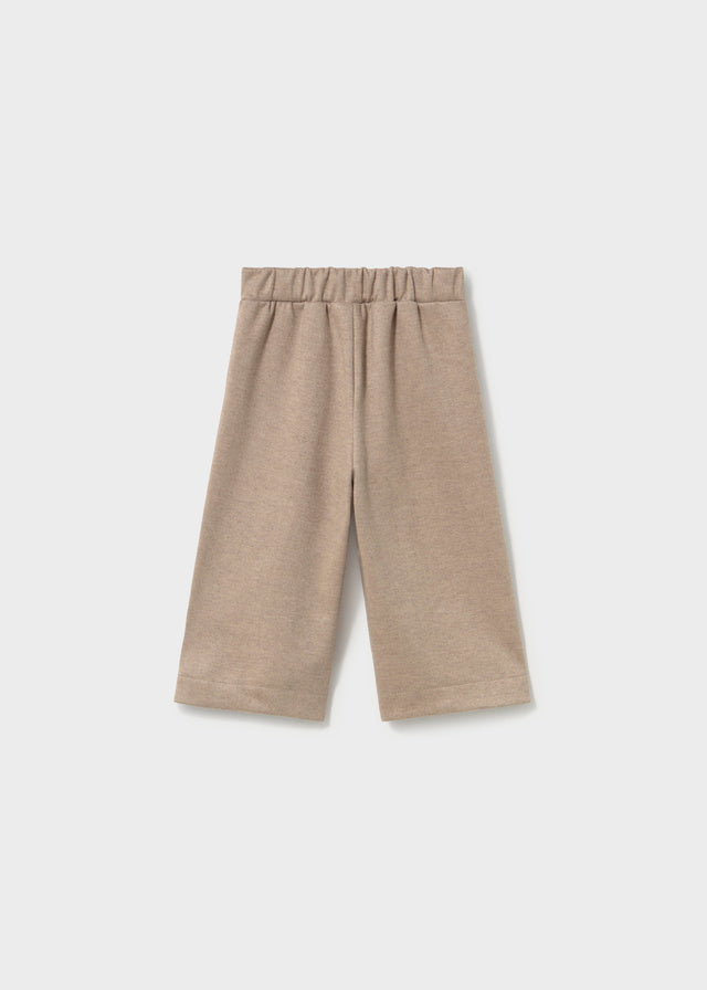 Infant Girl Twill Knit Pants