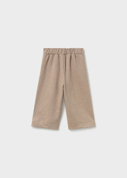Infant Girl Twill Knit Pants