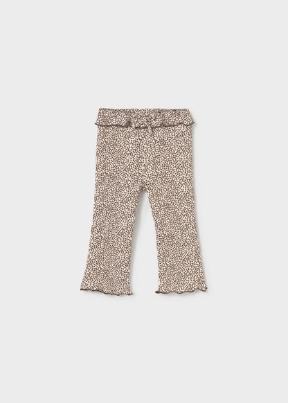 Infant Girl Ribbed Leggings