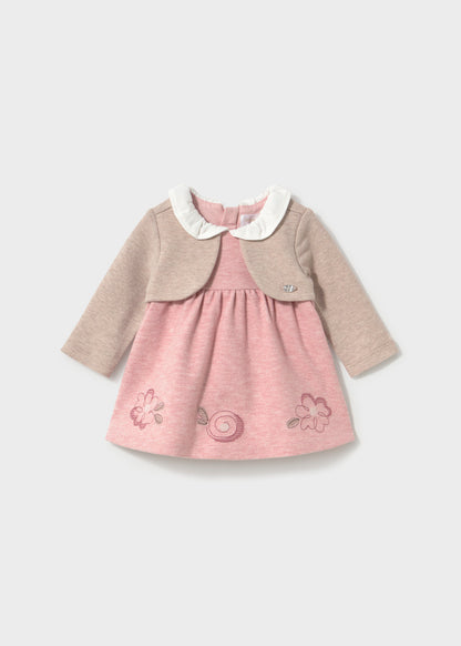 Nb Girl Knit Dress w/ Cardigan