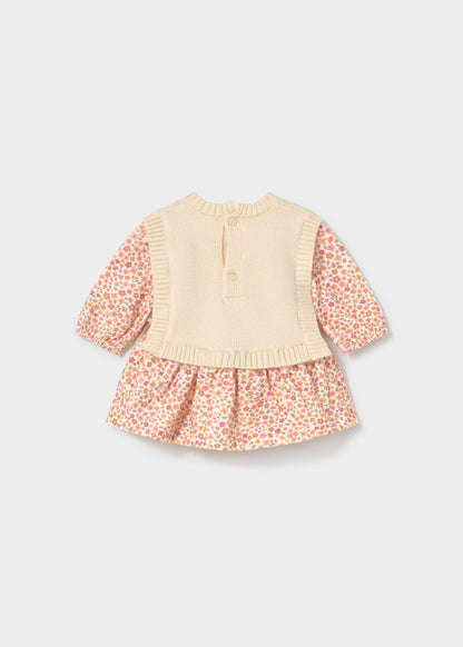 Newborn Knitted Vest Dress