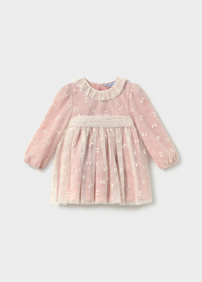 Infant Girl Soft Pink Tulle Dress