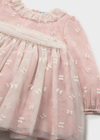Infant Girl Soft Pink Tulle Dress