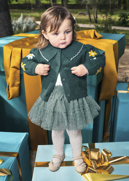 Infant Girl Bow Tulle Skirt