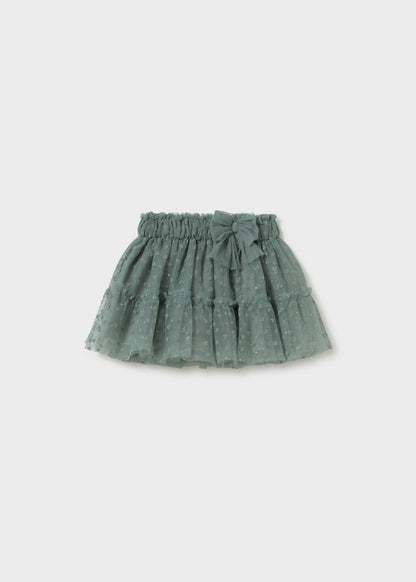 Infant Girl Bow Tulle Skirt