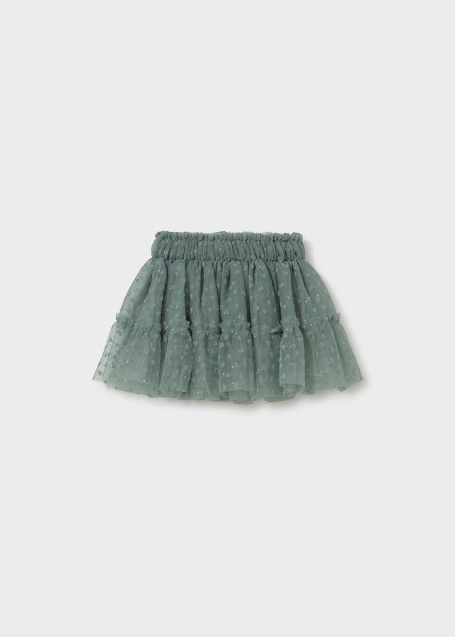 Infant Girl Bow Tulle Skirt
