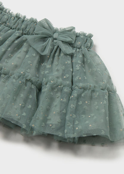 Infant Girl Bow Tulle Skirt