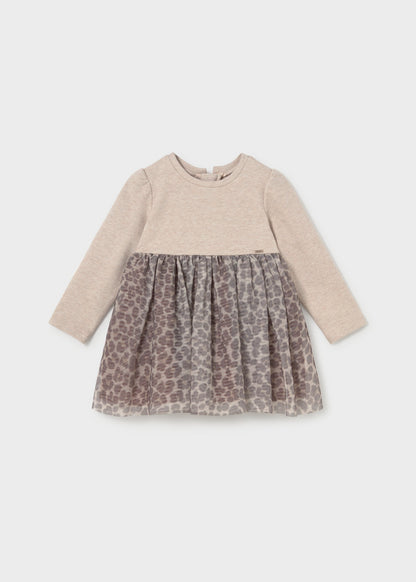 Infant Girl Leopard Tulle Dress