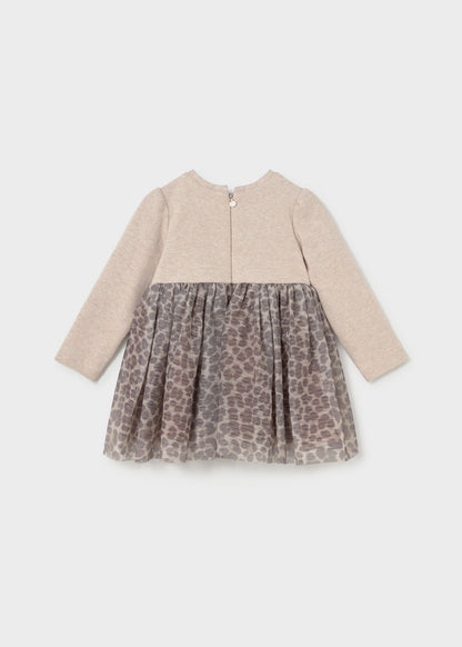 Infant Girl Leopard Tulle Dress