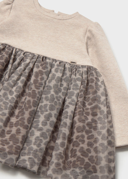 Infant Girl Leopard Tulle Dress
