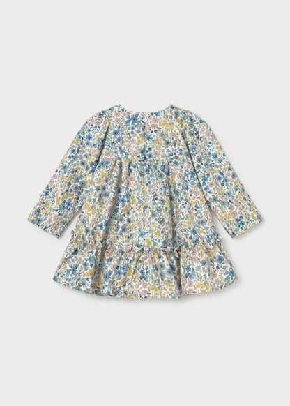 Infant Girl Velvet Flower Dress