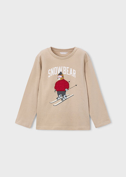 Boys Snowbear L/s Shirt