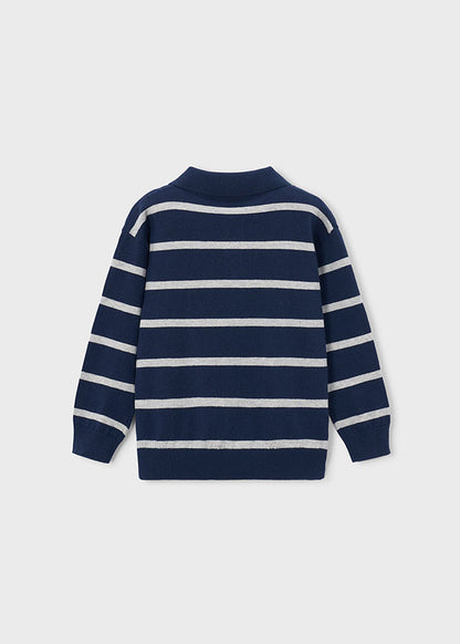 Boys Knit L/s Polo