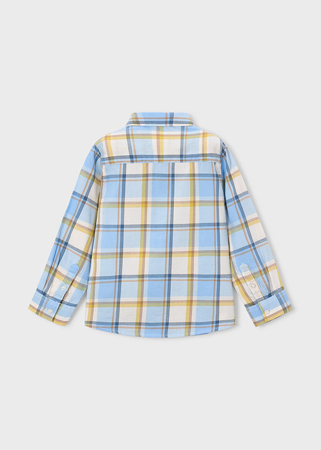 Boys Plaid Button Down