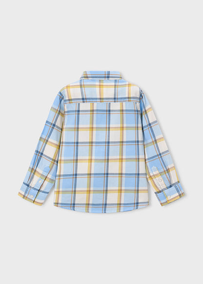 Boys Plaid Button Down