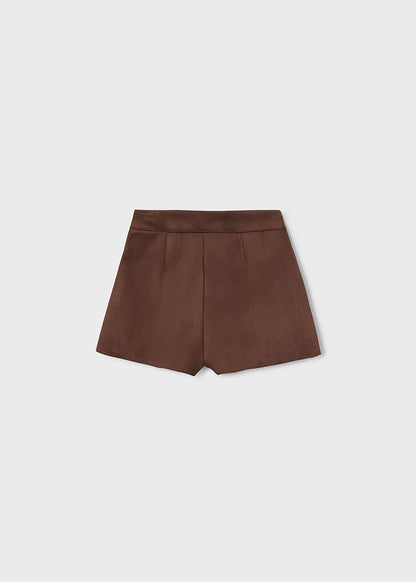 Girls Faux Suede Shorts