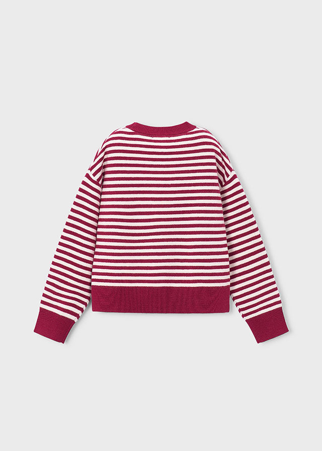 Girls Detail Sweater w/ Scarf
