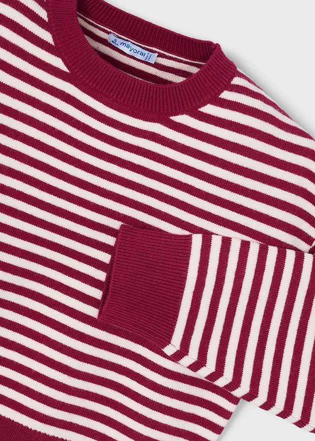 Girls Detail Sweater w/ Scarf