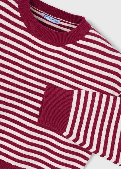 Girls Detail Sweater w/ Scarf