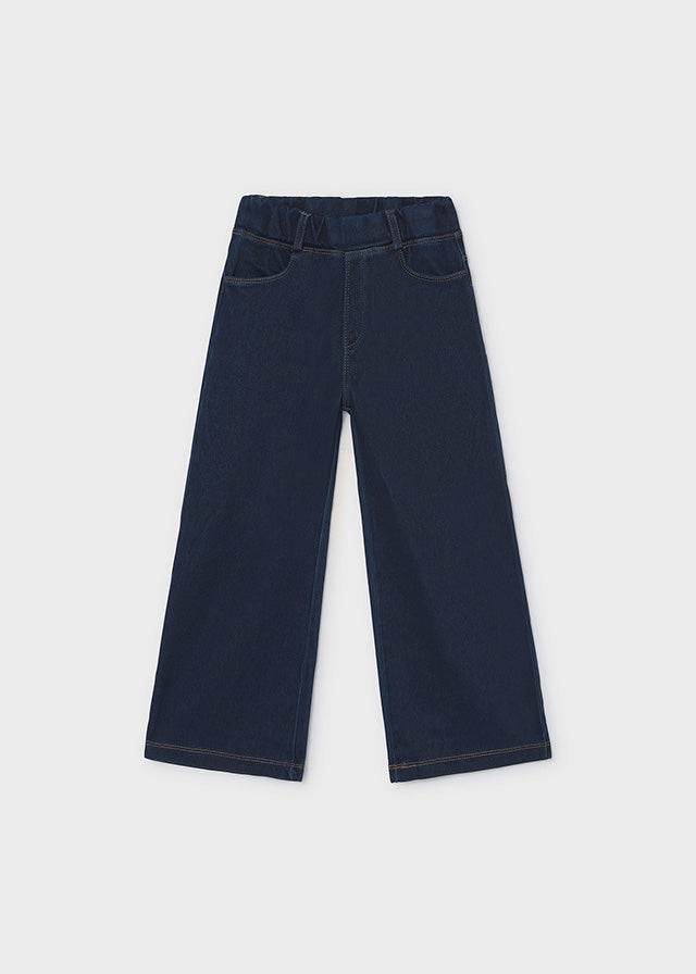 Girls Long Knit Pants