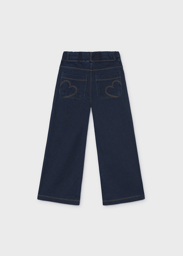 Girls Long Knit Pants
