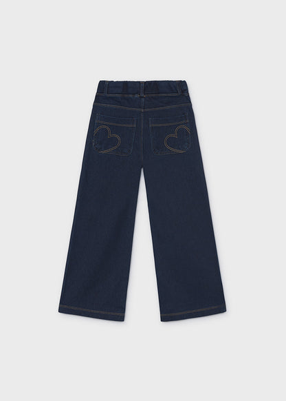 Girls Long Knit Pants