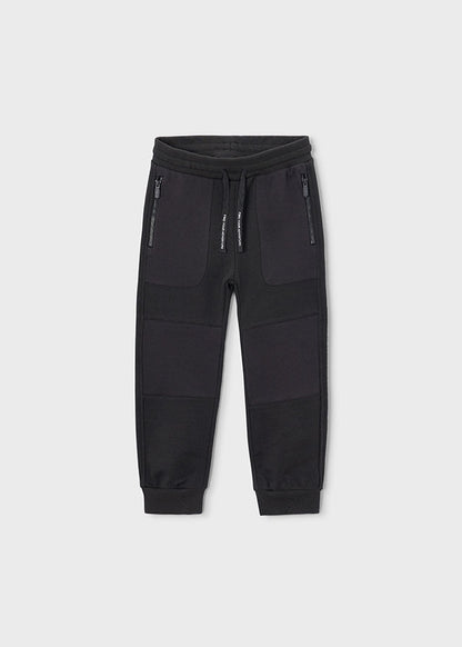 Boys Grey Knit Pants