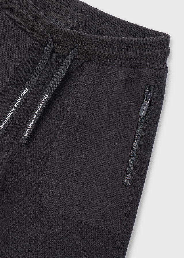 Boys Grey Knit Pants