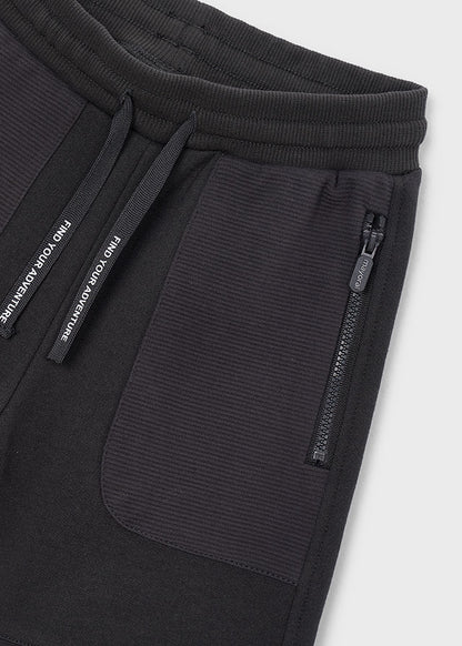 Boys Grey Knit Pants