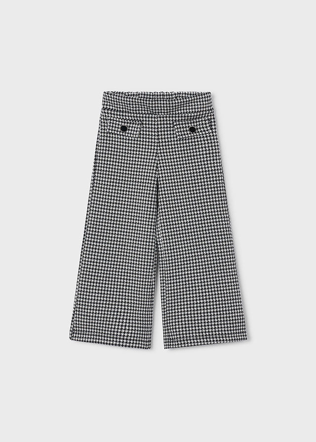 Girls Jacquard Knit Pants