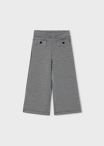 Girls Jacquard Knit Pants