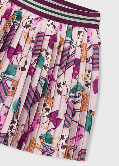 Girls Fun Pleated Skirt