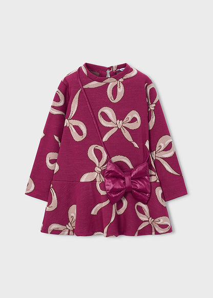 Girls Ribbons Dress w.Bag