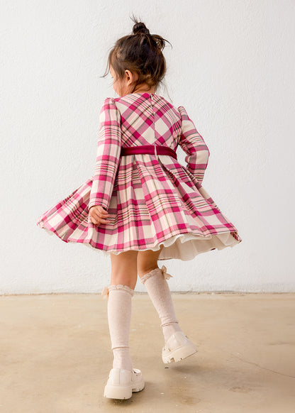 Girl Plaid Dress