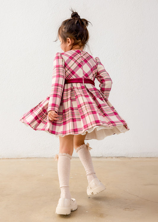Girl Plaid Dress