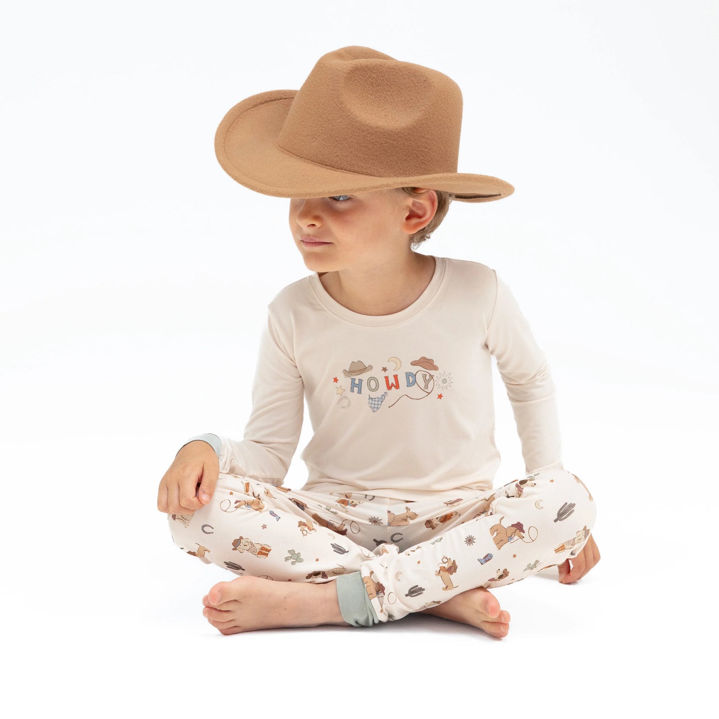 Cowboy Dogs L/s Loungewear Set