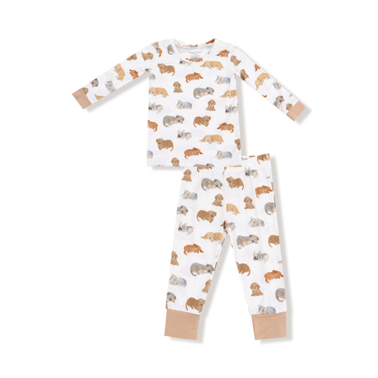 Napping Puppies L/s Loungewear Set