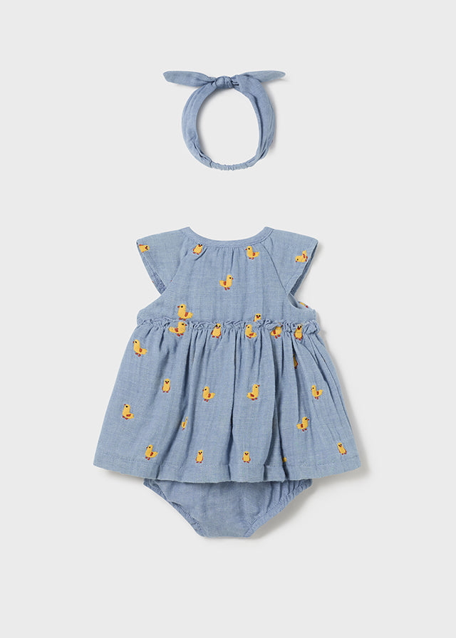 Baby Girl Duck Bloomer Dress Set