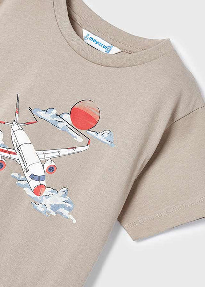 Boys T-Shirt Airplane Print
