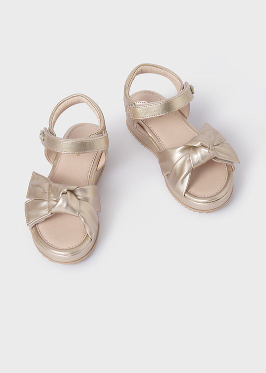 Girls Sustainable Leather Sandals